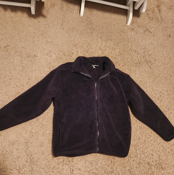 Vs PINK sherpa full zip hoodie NWOT - Picture 1 of 2